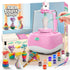 Mini Pottery Wheel for Kids - Pottery Painting Craft Kit with 2.3in