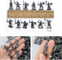 Toy Soldiers Medieval Plastic Knight Action Figure - Castle Playset with 250PCS Mini Ancient Soldiers Warriors