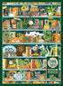Cobble Hill 1000 Piece Puzzle - The Purrfect Bookshelf, Sample Poster Included
