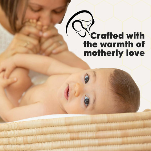 La Petite Creme Organic Diaper Balm (1 oz) - Gentle & Safe Healing Diaper Cream - USDA Certified Organic Baby Lotion