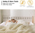 YENING Baby Bed Bumpers Foam Guard Rail for Kids Bed, 1-Pack Grey for Twin Full Queen King Size Toddler Bed