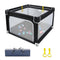 Baby Playpen for Babies and Toddlers,Small Baby Fence Floor Yard,Soft Breathable Mesh,
