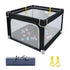 Baby Playpen for Babies and Toddlers,Small Baby Fence Floor Yard,Soft Breathable Mesh,