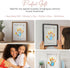 Kaciola Family Handprint Kit, DIY Newborn Keepsake Frame, Baby Hand and Footprint Kit, Unique New Baby Gift for Mothers