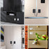 Fridge Lock 2 Pack, Heavy Duty Combination Refrigerator Lock for Cabinets, Windows, and Child Safety