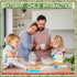 Set, 26Pcs 3-8 KAEGREEL Kids Baking Chef with Dinosaur Apron & Hat Role Play Cooking Chef Cooking Dress Up Toys