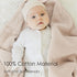 MairMore Muslin Baby Blanket for Boys and Girls, Cotton Receiving Swaddle Crib Blanket for Neutral Newborn - Soft