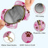 Cat Paw Prints Round Pacifier Storage Case with Zipper, Portable Pacifier Case for Travel, Diaper Bag & Purse, Pacifier