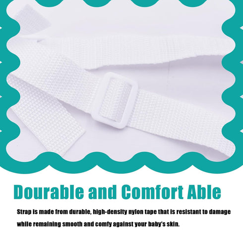 5 Point Harness Seat Belt Safety Strap Belt for Stroller Pushchair Pram Buggy Safe Protection, Adjustable High Chair