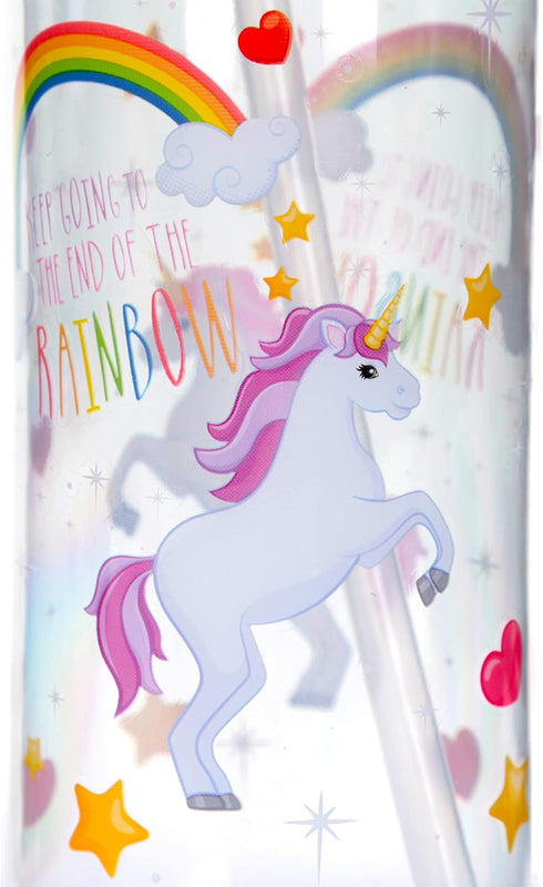 Puckator 550 ml Unicorn Reinforced Water Bottle