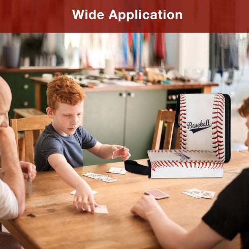 2024 Baseball Card Binder with Sleeves, 440 Pockets, Storage Protectors for Collectors, Boys and Girls Gift