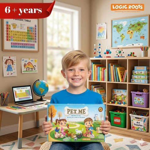 1 Multiplication and Division Game - Fun Math Board Game, Easy Start STEM Toy, Educational Gift for Kids (Girls