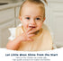 Tiny Twinkle Baby Feeding Bibs 8 Pack - Waterproof and Absorbent Infant Drool and Feeding Bibs