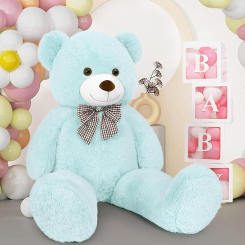 MaoGoLan 47 Inch Giant Anniversary Teddy Bear - Huge Oversized Stuffed Animal Gift for Girls, Girlfriend, Boys, Wife