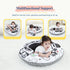0-6 Lovvie & Joy Baby Seat and Play Activity Center Ring,Soft Infant Seats for Sitting Up Chair Months Newborns