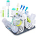 CAREBABYMORE High Capacity Drying Rack with 5pcs Brushes, Deluxe Countertop Drying Rack, Universal