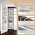 Over Door Organizer and Storage - Toy Hanging Container Holder with 4 Removable Clear Bins for Nursery, Bathroom