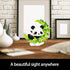 Set,Animal QISHOUTING Mini Panda Building Blocks with Flowers,Flowers Mini Building Micro Building Kits,Home Office