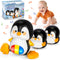 Baby Toys 6-12 Months, Musical Penguins Crawling Infant Toys, Early Learning Toy