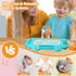 Toddler Toys 2-3, Crab Magnetic Drawing Board for 1 Year Old, Mess-free Educational Learning Toys for 2 Year Olds