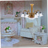 Model Chandelier Mini Lamp for Doll House, Tiny House Ceiling Lamp, Dollhouse LED Chandelier Miniature Furniture