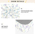 miaozhen 1 Pack 52x28 Cotton Crib Sheets for Baby Boys Girls Soft Breathable Simple Line Cat Purple and Blue Toddler
