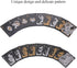 WJPC Easy Shuffling Plastic Waterproof Playing Cards, Cool Black Dragon Poker Cards for Game and Party