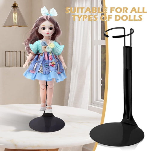 12 8" 12" Yaocom Pcs Action Figure Stand Action Figure Display Holder with Expandable Waist Wire for to Model Bear