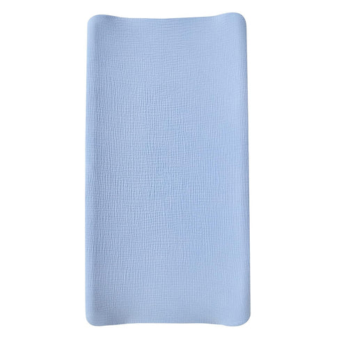 Ultra Soft Muslin Changing Pad Cover, Neutral Fitted Diaper Changing Table Sheets for Baby Boys Girls
