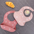 ME.FAN Silicone Baby Bibs Set of 2 - Adjustable Silicone Bibs for Babies & Toddlers