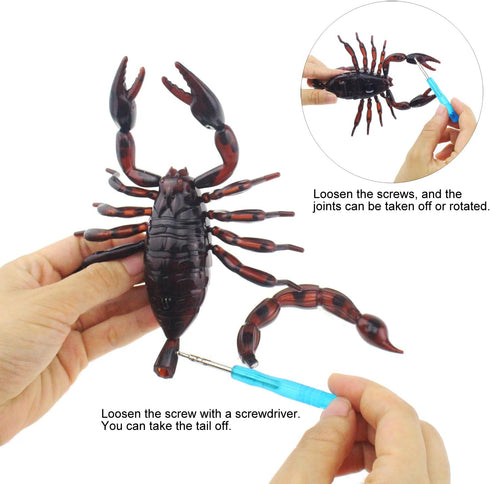 Tipmant Scary RC Scorpion - Realistic Remote Control Animal Toy