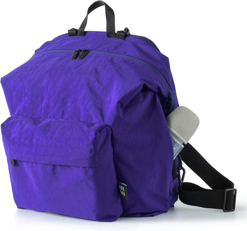 One Duo Cobalt Purple Big Nylon Baby Diaper Bag by