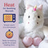 warmies Microwavable & Weighted Stuffed Animals, White Unicorn - Heated Stuffed Animal Plushie for Warmth & Comfort