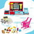 3 4 5 6 7 8 4-8 Cash Register for Kids Real Calculator Kids Cash Register with Scanner Toy for Year Old Boy Pretend