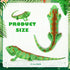 Syhood Lizard Stuffed Animals - 37.4'' Realistic Plush Toy Lizard, Soft Plush Reptile Gift for Kids