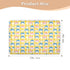 siphylline 52" 34" Yellow Colorful Cats Extra Large Resuable Diaper Mats Soft Absorbent Baby Diaper Changing Pad