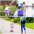 Pink Toddlers Leash + Anti Lost Wrist Link Child Safety Harness Walking Wristband Assistant Strap Belt for Kids