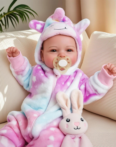 17inch 3+ BABESIDE Baby Dolls, Large Realistic Cute Soft Body Baby Doll Real Life Baby Dolls with Accessories for Year
