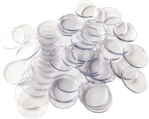 Yuanhe Clear Acrylic Poker Chip Spacers, Available in 50pcs/100pcs/200pcs