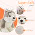 16'' Husky Stuffed Animal, Soft Dog Plush Handmade, Cuddly and Realistic Stuffed Animals for Boys and Girls, Huggable