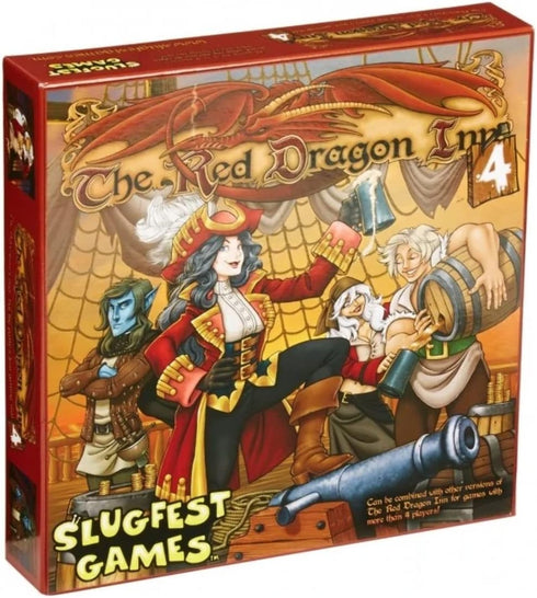 The Red Dragon Inn 4 Strategy Boxed Board Game: Slugfest Games Ages 13 & Up