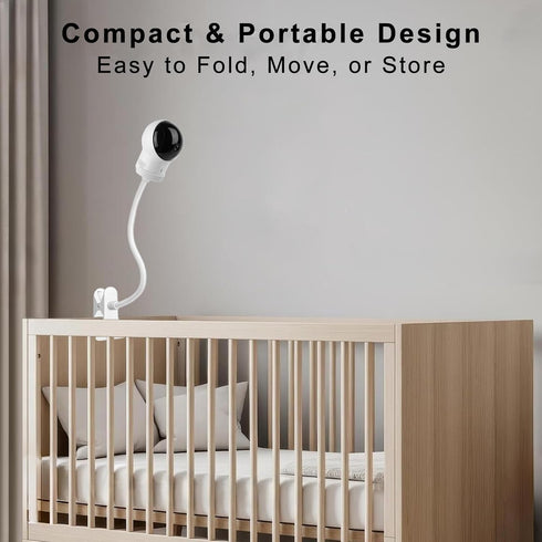 VIKOBESS Baby Monitor Mount, Flexible Camera Holder for Eufy Spaceview, Spaceview Pro, Spaceview S, Also Compatible