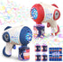 Eaglestone 2 Bubble Gun for Kids, Light Up Bubble Machine for Toddlers, Automatic Blower for Outdoor Toys Gift