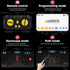 5-in-1 Programmable 8-12, (337 STEM Robotics Kit with Remote and App Control & Three-Color Changing LED Lights