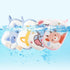 Baby Bath Sponge, 2 Pack Cartoon Animal Style Ultra Soft & Absorbent Sponge for Infants Bathing, Safe for Sensitive Skin