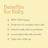 5 oz. ELLAOLA Organic Moisturizing Baby Massage Oil - Non Greasy Formula Made With Natural Jojoba, Sunflower, and Argan