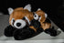 Mother & Baby Red Panda Plush Set | Super Soft Stuffed Animal for Kids' Bedroom | 17-in Plushies