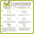 OsoCozy (Dozen) 27 30.5 100% Dozen. - Organic Flat Cloth Diapers - x - One-Layer Nappies Made of Soft, Durable Birdseye