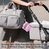 Heart Round Pacifier Storage Case with Zipper, Portable Pacifier Case for Travel, Diaper Bag & Purse, Pacifier