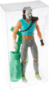 Plymor Clear Folding Action Figure Storage / Display Protector Box - 2.75" W x 1.75" D x 5.5" H, fits 4.25" - 5"